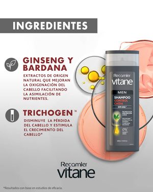 SHAMPOO ANTICAIDA MEN VITANE 400 ML