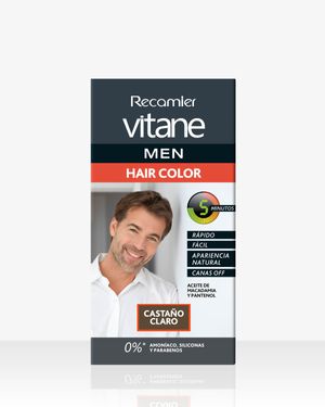 Tinte Castano Claro Vitane Men  25 g