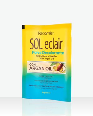 Polvo Decolorante con Keratina Soleclair Sobre 20 gr