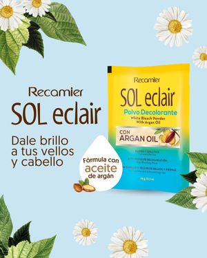 Polvo Decolorante con Keratina Soleclair Sobre 20 gr