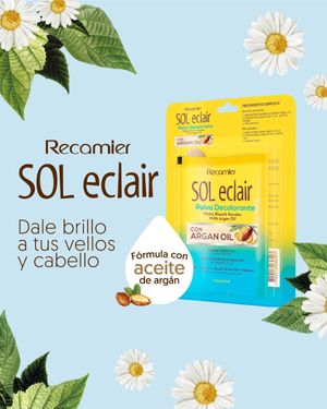 Polvo Decolorante con Keratina Soleclair Blister  12 g