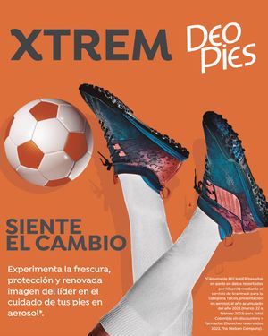 Desodorante Para Pies Xtrem Deo Pies 260 ml