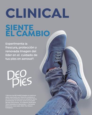 Desodorante Para Pies Clinical Deo Pies 260ml