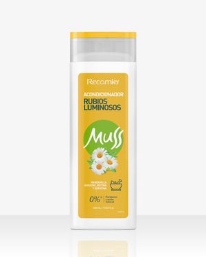 Acondicionador Rubio Luminoso Muss  400ml