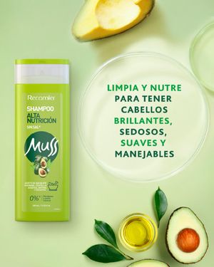 Shampoo Alta Nutrición Muss  400ml