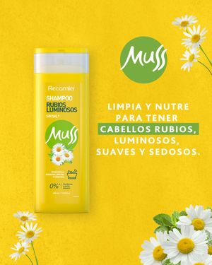 Shampoo Rubio Luminoso Muss  400ml