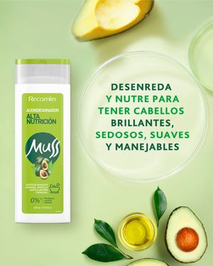 Acondicionador Alta Nutrición Muss  400ml