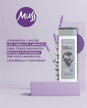 Acondicionador Plata Radiante Muss  400ml