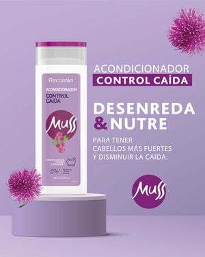 Acondicionador Control Caída Muss  400ml