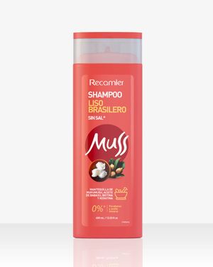 Shampoo Liso Brasilero Muss  400ml