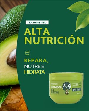 Tratamiento Alta Nutrición pote Muss  300gr