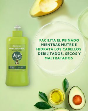 Crema para Peinar Alta Nutrición Muss  300gr