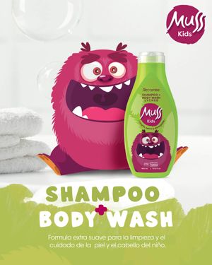 Shampoo + Bodywash  Kids Lyche Muss  400Ml