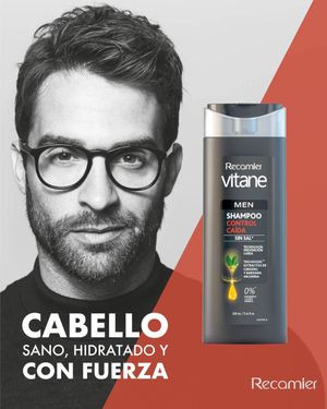 Shampoo Control Caida Vitane Men  220ml