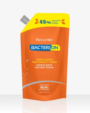 Jabón Líquido Antibacterial Bacterion  1000 ml