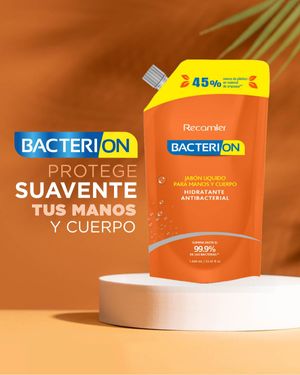 Jabón Líquido Antibacterial Bacterion  1000 ml