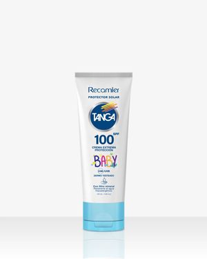 Bloqueador SPF 100 Baby Crema Tanga 120 ml