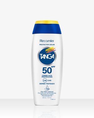 Bloqueador  SPF 50 Crema Tanga 220 ml