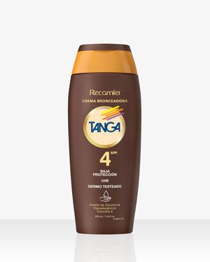 Crema Bronceador SPF 4  Tanga 220ml