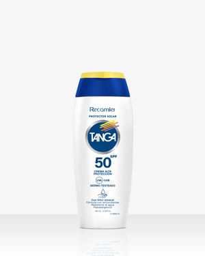 Bloqueador SPF 50 Crema Tanga 130 ml