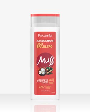 Acondicionador Liso Brasilero Muss  400ml