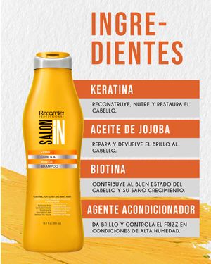 Shampoo Curls y Waves Salon In 300mL