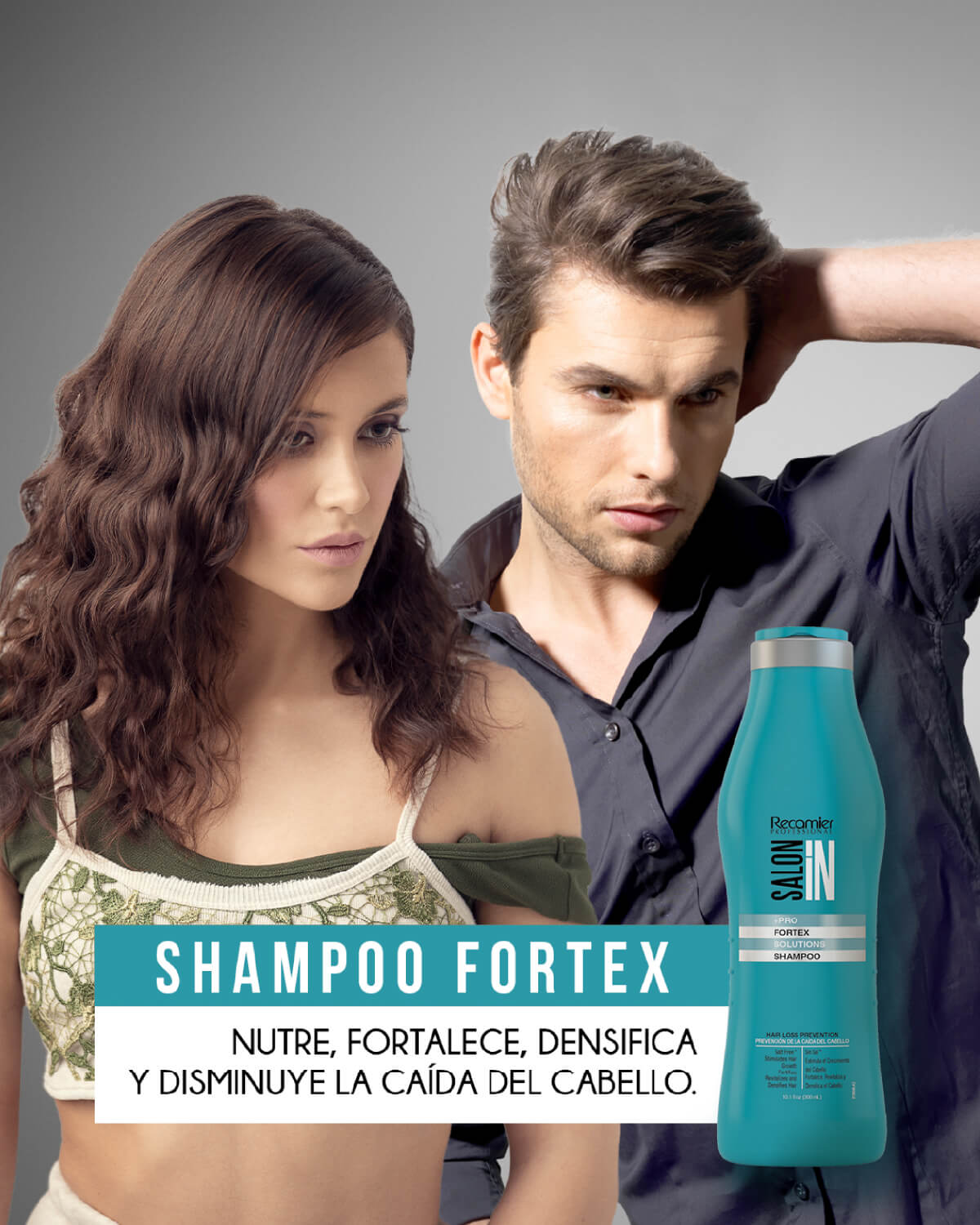 Shampoo Fortex Solutions Salon In X300ml