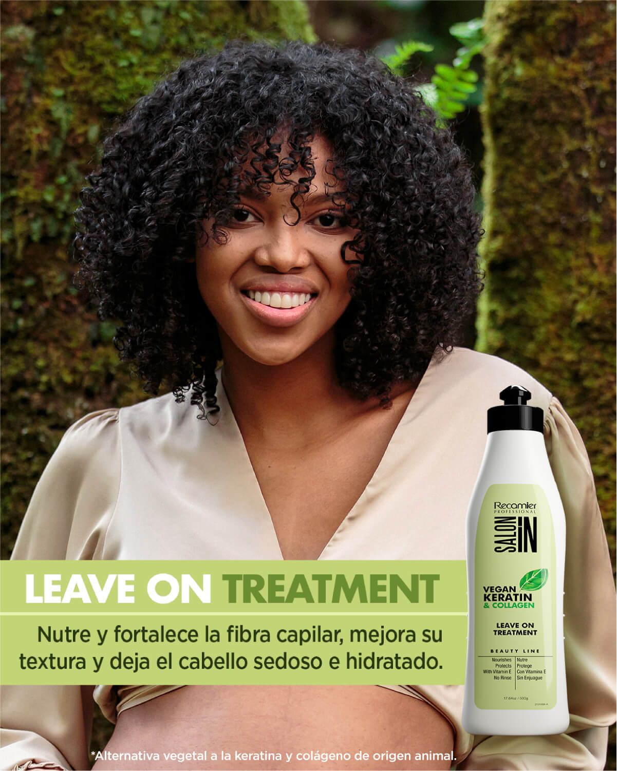 Semillas Recamier Tratamiento Keratina Vegan Keratin Treatment