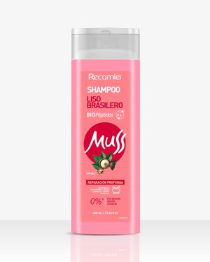 Shampoo Liso Brasilero Muss  400ml