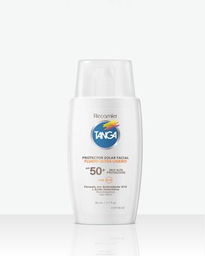 Bloqueador SPF50+ facial textura ligera Tanga 50ml