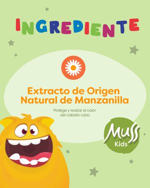 Loción Desenredante Manzanilla Muss Kids 150ML