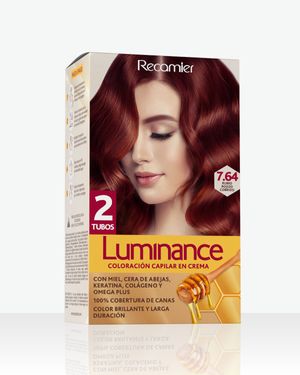 Tinte #7.64 Rubio Rojizo Cobrizo Luminance