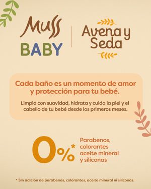 Estuche Baby Shower Muss Original 400ml
