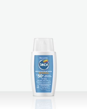 Bloqueador SPF50+ facial mineral Tanga 60gr