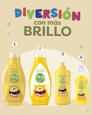 Crema para Peinar Manzanilla Muss Kids 300g