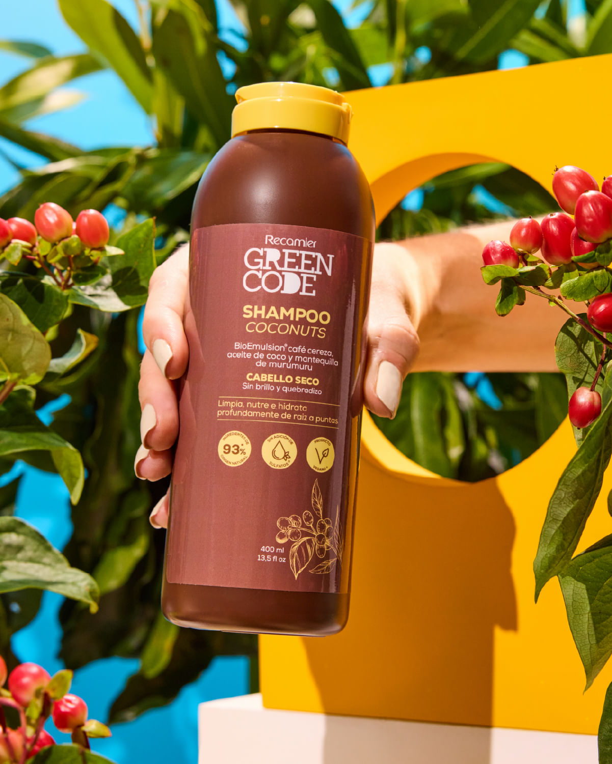 Shampoo Secos Green Code 400ml