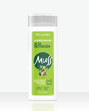 Acondicionador Alta Nutrición Muss  400ml