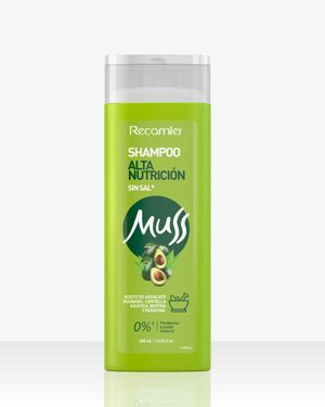 Shampoo Alta Nutrición Muss  400ml