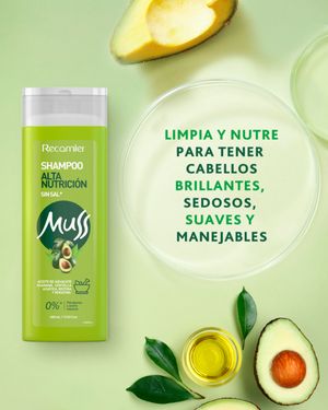 Shampoo Alta Nutrición Muss  400ml